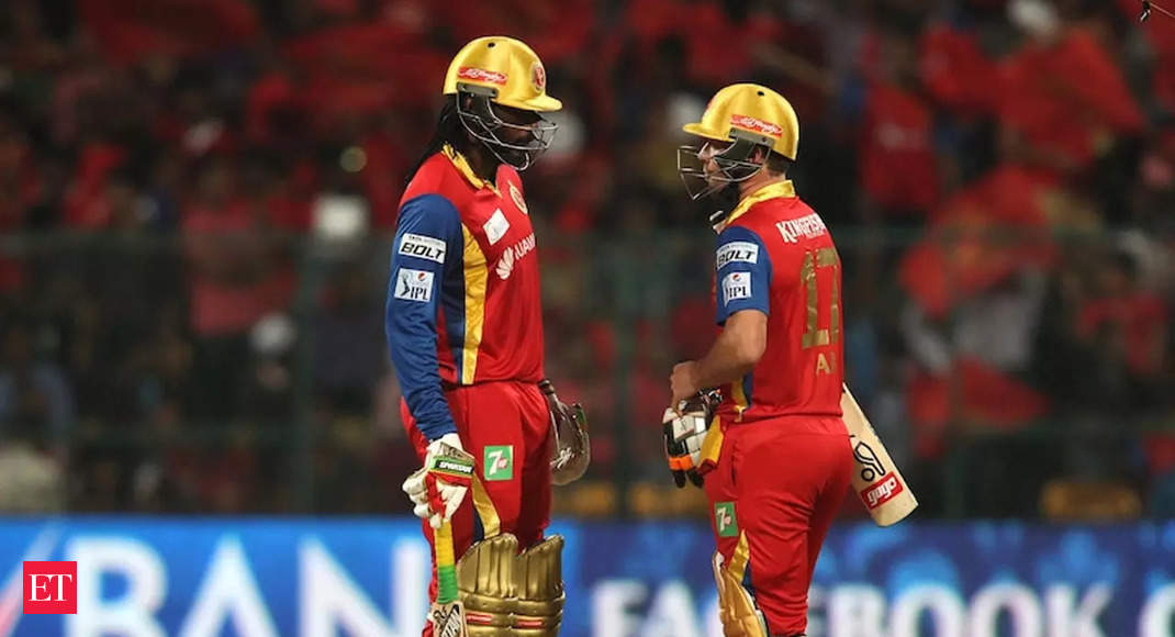 RCB to retire two jersey numbers  in honour of AB de Villiers and Chris Gayle