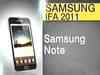 IFA 2011: Samsung unveils Galaxy Note