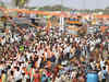 Karnataka Elections 2023: BJP chief JP Nadda holds massive roadshow in Tumakuru