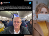 Millionaire tech tycoon offers a female co-flyer $100k to take off her face mask, she declines
