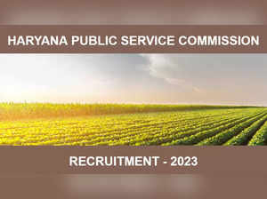 Haryana Public Service Commission announces recruitment for Sub Divisional Agricultural Officer with 37 vacancies