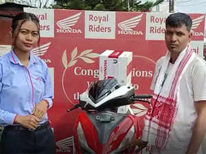 Guwahati shopkeeper buys scooty using coins saved over 5-6 years