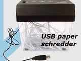 USB paper schredder