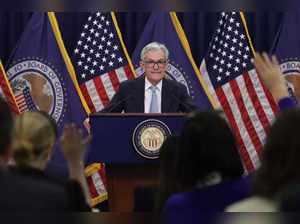 Federal Reserve Chair Jerome H. Powell Holds News Conference At Federal Open Market Committee Meeting