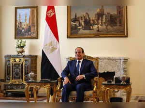 FILE PHOTO: U.S. Secretary of State Antony Blinken meets with Egyptian President Abdel Fattah al-Sisi, in Cairo