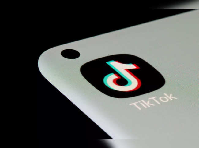 FILE PHOTO: TikTok app is seen on a smartphone in this illustration