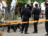 NSG personnel arrive at blast site