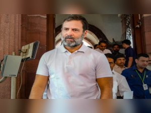 Rahul Gandhi attends Congress MP meet a day after conviction