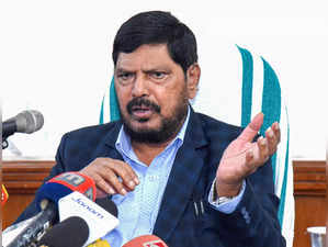 Kochi: Union Minister of State for Social Justice & Empowerment Ramdas Athawale ...