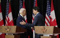 Biden, Trudeau pledge to stand together and reduce dependence on chips, minerals