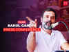 Rahul Gandhi briefs media after Lok Sabha disqualification | Live