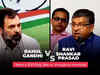 Rahul Gandhi vs Ravi Shankar Prasad: 'Wear a BJP flag' jibe for pressman vs 'arrogance overload'