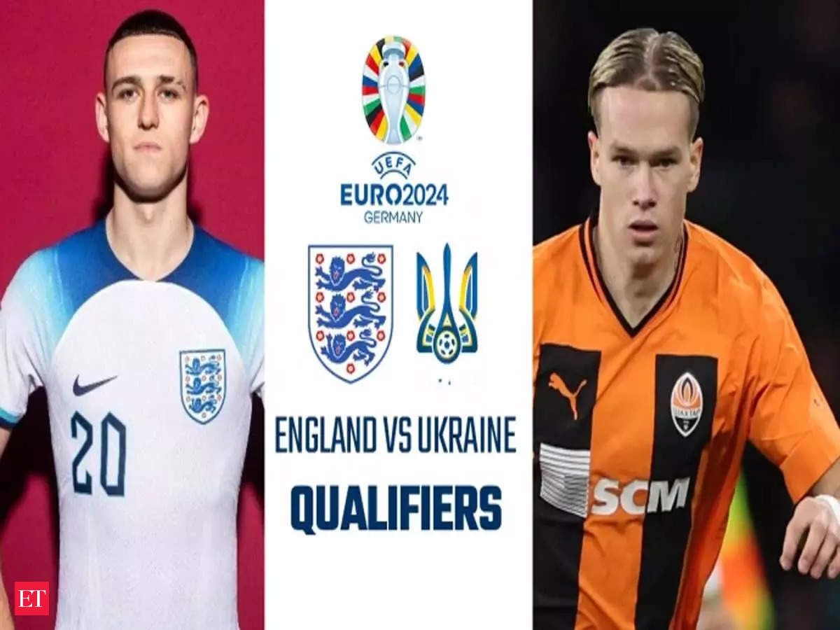 England vs Ukraine Live Stream: England vs Ukraine at UEFA Euro 2024  qualifiers: See kick off date, time, how to watch - The Economic Times