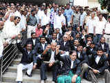 Lawyers Protest in Bangalore 