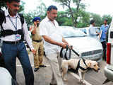 Security checking in Chandigarh high court 