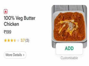 Veggie Twist: Restaurant offers 100% veg butter chicken dish on menu, Internet in splits