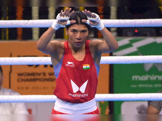 Indian Boxer Nikhat Zareen