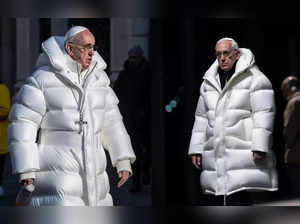 Did Pope Francis really wear large white puffer coat? Viral image debugged here