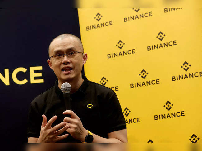 FILE PHOTO: FILE PHOTO: Zhao Changpeng, founder and chief executive of Binance