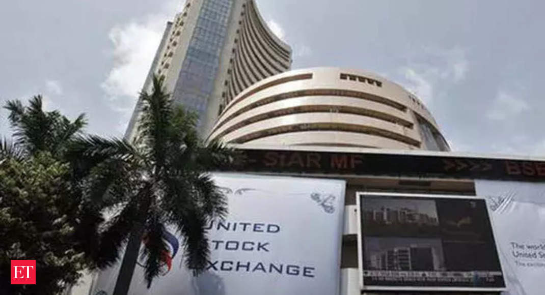 Sensex Gains Points Nifty Tops Adani Green Falls The Economic Times Video Et Tv