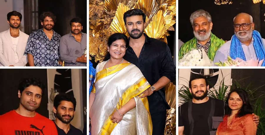 Ram Charan Birthday Party Ram Charans Birthday Bash A Starry Affair With Team Rrr Akkinenis