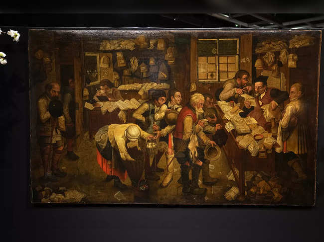 Brueghel work found in dim French TV room sells for $845,000
