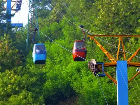 Project map for the Varanasi Ropeway