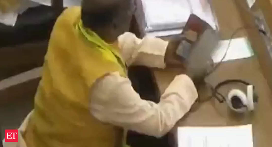 Tripura BJP MLA Jadhav Lal allegedly watching porn inside the Assembly, video goes viral