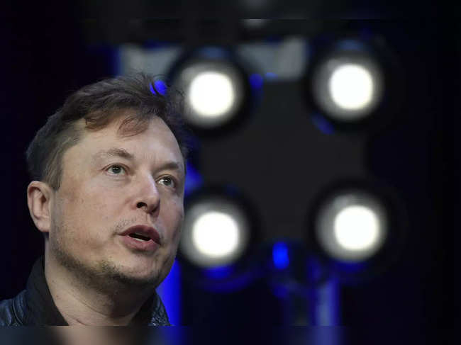 FILE - Elon Musk speaks at the SATELLITE Conference and Exhibition March 9, 2020...