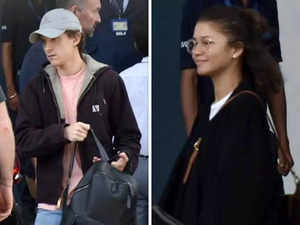 Zendaya, Tom Holland arrive in Mumbai for Nita Ambani's cultural centre launch- Watch video