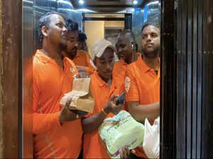 IPL 2023 Fever: 5 Swiggy executives stuck in elevator together as they rush for delivery amid match craze; See viral pic here