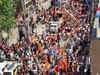 Hanuman Jayanti: VHP's 'Shobha Yatra' in Delhi's Jahangirpuri concludes amid tight security