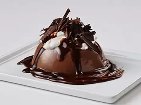 Chocolate-Spiked Panna Cotta