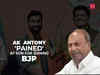 'I am pained'... A K Antony on his son's decision to join BJP