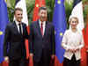 With lavish treatment of Macron, China's Xi woos France to "counter" U.S.