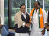 Delhi: Kiran Reddy meets JP Nadda after joining BJP