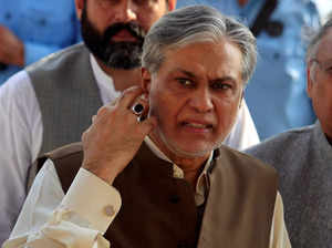 Pakistan's finance minister Ishaq Dar