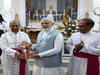 PM Modi visits Delhi’s sacred heart Cathedral Catholic Church on Easter