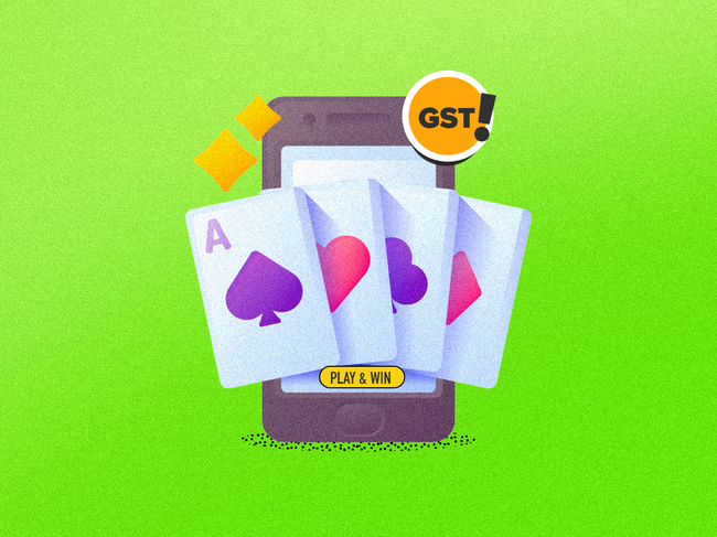 Online gaming GST