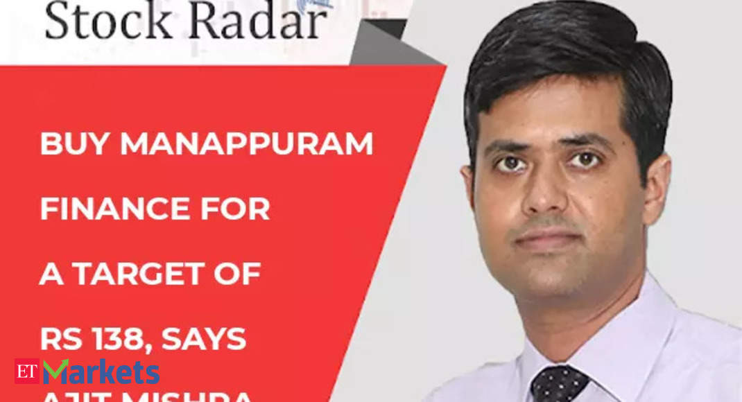 Stock Radar: Buy Manappuram Finance for a target of Rs 138, says Ajit Mishra
