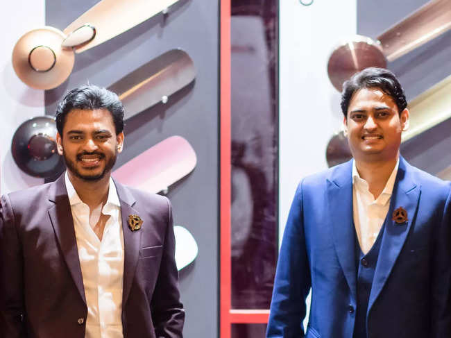 ​Bishan Jain, Director of Goldmedal Electricals, tells why working with his brother Kishan ​(L) is a winning combo.