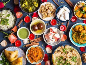 Traditional foods prepared on Diwali