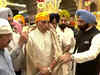 Watch: Defence Minister Rajnath Singh visits Gurudwara Sis Ganj Sahib in Delhi