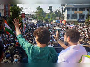 Congress leaders Rahul Gandhi and Priyanka Gandhi