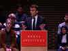 French pension reforms: Hecklers interrupt Macron's speech in Netherlands