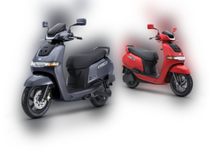 iQube, keeps gaining popularity. iQube made up 5% of TVS' total two-wheeler wholesale volume in the March quarter (Q4FY23), up from 3.5% in the previous quarter.