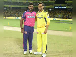 IPL 2023: Dhoni wins toss in 200th match as CSK captain, elects to bowl against RR (Photo credit: IPL/BCCI)
