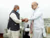 Former Bihar CM Jitan Ram Manjhi meets Home Minister Amit Shah in Delhi, triggers buzz