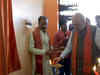 West Bengal: Amit Shah inaugurates BJP office in Birbhum District
