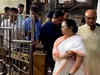 West Bengal: CM Mamata Banerjee visits Kalighat Temple in Kolkata